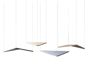KITE - Fabric acoustic ceiling clouds by ESTEL GROUP - view 2